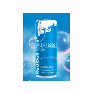 Venta al por Mayor de Red Bull Edición Verano, 24 Latas de 250ml, Apto para Dietas Vegetarianas, Veganas y Sin Gluten, Exportación Global Disponible - Product Image 1