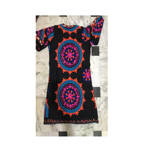 Suzani bordado Boho Chic Suzani largo Kimonos Floral Suzani bordado chaquetas largas para mujer - Product Image 6