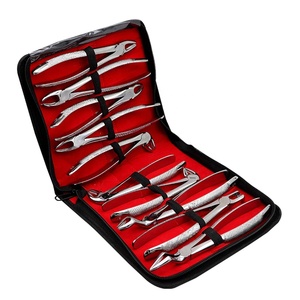 Ensemble de forceps d'extraction dentaire professionnels en acier inoxydable, outils chirurgicaux pour l'extraction des dents, soins bucco-dentaires, clinique - Product Image 3