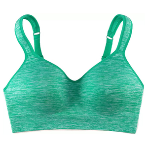 Sujetador deportivo acolchado sin costuras para mujer, con espalda cruzada, para yoga, fitness y entrenamiento. - Product Image 4