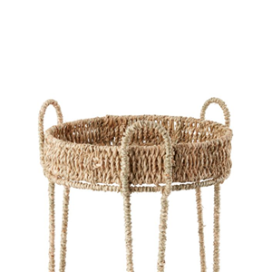 Wholesale Price Seagrass Round Side <b>Table</b> For Living Room, Minimalist Design <b>Table</b> Convenient For Home From Vietnam Factory - Product Image 3