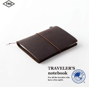 Made in Japan Travelers Notebook Passport Size Genuine <b>Leather</b> Refillable Journal Retro Travel Diary Pocket 60 Sheets Gift - Product Image 2