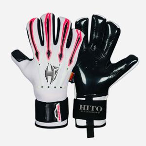 ถุงมือผู้รักษาประตูสำหรับเยาวชนและผู้ใหญ่  วัสดุนีโอพรีนและลาเท็กซ์ ทนทานต่อการสึกหรอ กันลื่น ป้องกันนิ้วและนิ้วโป้ง  ปิดด้วยแถบตีนตุ๊กแก - Product Image 1