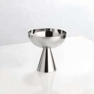 Tazón de Acero Pulido de Alta Calidad para Servir y Almacenar Frutas, Venta al por Mayor, Diseño Moderno para el Hogar y la Cocina, Hecho en India, Bellamente Diseñado - Product Image 2