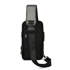 Sac bandoulière homme antivol personnalisé en nylon léger et imperméable avec support de charge pour téléphone – Nouvelle collection, Offre Spéciale - Product Image 5