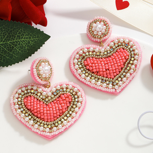 Bijoux de mode faits à la main, légers, exquis et romantiques, multi-couches, perlés, pour la Saint-Valentin, Noël, les fêtes, par MULTI CRAFT - Product Image 3