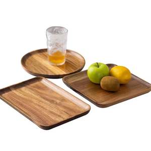 Bandeja de Madera de Acacia de Primera Calidad para Desayuno en la Cama con Opción de Personalización de Marca - Product Image 1