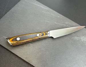 Cuchillo de Cocina Industrial de 5 Pulgadas, Doble Forjado, Acero Inoxidable, Punta Caída, Multifuncional, para Camping, Más Vendido - Product Image 4