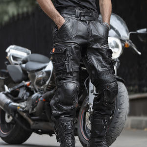 Traje de Motociclismo de Cuero para Hombre, Talla Grande, Verano/Invierno, Ignífugo y Transpirable - Product Image 6