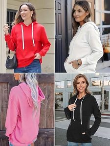 Oem Custom Printed Embroidery logo Design <b>Plush</b> Woolen Coat for Women <b>Large</b> Size Fashionable Knitted Hooded Hoodies - Product Image 2