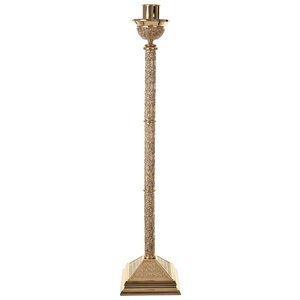 Awesome Metallic Candlestick Gold Finished Vintage Multi-Tiered <b>Crystal</b> Candelabra Premium Church & Wedding Pillar <b>Stand</b> Jar - Product Image 3