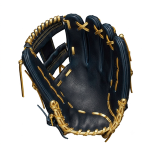 Fabricant OEM ODM Gants de baseball en cuir de qualité supérieure personnalisés, gants d'entraînement de softball professionnels pour adultes et jeunes - Product Image 1