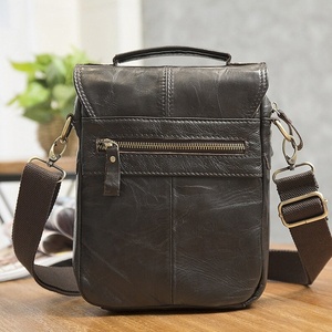 Sac messager en cuir pour femme, design multi-compartiments, étanche, sangle réglable, service OEM, usage quotidien - Product Image 3