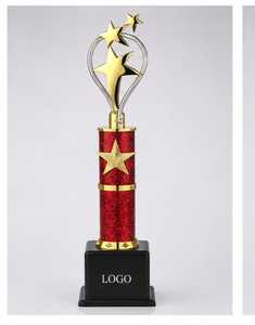 •Stylish Star <b>Trophy</b> with Golden Finish for Corporate Recognition and Employee Awards. - Product Image 5