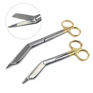 OFERTA ESPECIAL: Set de 2 Tijeras Universales para Vendajes con Hoja de Acero Inoxidable, Tijeras de Enfermería Perfectas para Enfermeras - REEAX ENTERPRISES MANUAL - Product Image 1