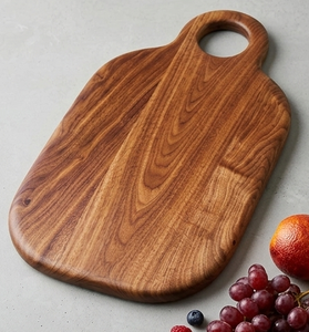 Tabla de Cortar de Madera de Acacia Hecha a Mano, Tabla de Cortar Natural para Cocina y Restaurante, Ecológica, de Alta Calidad - Product Image 3