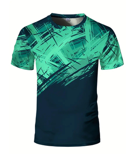 Camisetas de Gimnasio Blancas para Hombre, de Alta Calidad, 250 g/m², 100% Poliéster, con Logotipo Personalizado por Sublimación y Bordado, al por Mayor, Ecológicas - Product Image 1