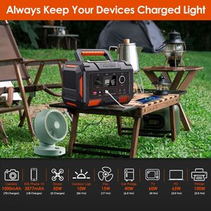 Stazione di Alimentazione Portatile 300W, Batteria di Accumulo Energetico 70200mAh, Generatore Solare AC per Auto, Campeggio, Viaggi ed Emergenze - Product Image 5