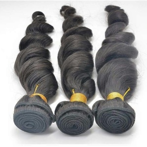 Extensiones de Cabello Humano Natural al por Mayor, Cabello Indio 100% Natural sin Procesar, Cabello Virgen Rizado Indio - Product Image 5