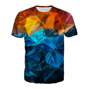 T-shirt pour homme, dernier design, logo personnalisé imprimé par sublimation, 100% coton, léger, coupe ample, sublimation. - Product Image 1