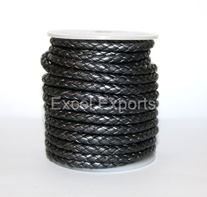 Hot bán 4mm 5mm 6mm phẳng bện da cuộn 10 mét sân đối với trang sức làm đan vòng tay trực tiếp cung cấp lành mạnh - Product Image 6