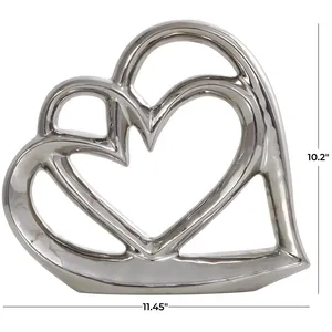 Escultura Metálica Hecha a Mano de Lujo, Pieza Artística Premium para Decoración Interior Moderna, Fabricante Exportador de Esculturas Metálicas Modernas - Product Image 2