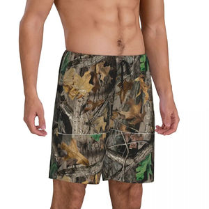 Shorts de chasse et de pêche pour hommes, décontractés, multi-poches, avec logo personnalisé, respirants, en polyester. - Product Image 2