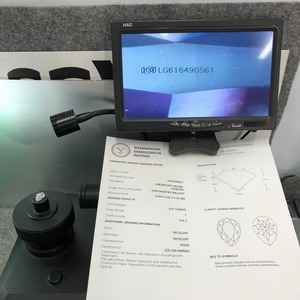 Diamant CVD de laboratoire taille poire, 6,01 carats, couleur E, pureté F VVS2, certifié IGI pour la joaillerie - Product Image 4