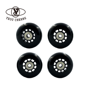 Roues de patins à roulettes en PU 90 mm 88A, haute résilience, durables, résistantes à l'usure, roues de remplacement pour le fitness, patinage fluide à grande vitesse - Product Image 4