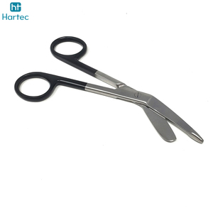 Ciseaux à pansements manuels en acier inoxydable de qualité supérieure pour usages médicaux – Instruments chirurgicaux et de premiers secours pour hôpitaux - Product Image 2