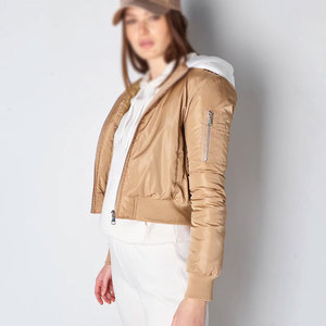 Econex Sports 2025, chaqueta vaquera ajustada para mujer con etiqueta personalizada, ropa de calle vaquera azul, abrigos de moda de doble botonadura - Product Image 2