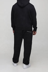 Conjunto Deportivo Casual de Maternidad, Talla Grande, Corte Regular, Sudadera con Capucha Bordada y Pantalones Deportivos - Product Image 2
