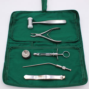 Ensemble d'instruments ophtalmiques en acier inoxydable pour hôpital, micro-pinces manuelles, ciseaux, porte-aiguilles, kit autoclavable réutilisable - Product Image 4