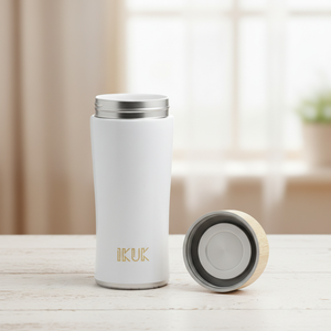 Hot Selling 12Oz/360Ml <b>Double</b> <b>Wall</b> Stainless Steel Vacuum Flask Porcelain Liner Keeps Hot/Cold 4-6/8-10 Hours Portable Design - Product Image 1