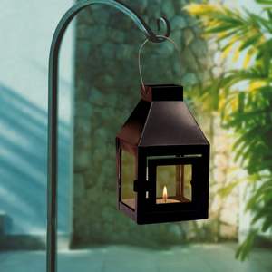 Farol Metálico Decorativo Brillante para la Sala de Estar y Decoración del Hogar, Ideal para Iluminación Festiva con un Atractivo Cálido y Suave para Familias - Product Image 6