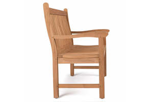 Banco de Madera de Teca Lana para Jardín y Patio - Product Image 5