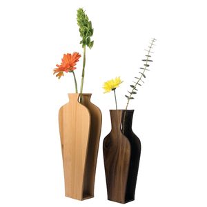 Vase à fleurs en bois de qualité supérieure, design traditionnel, pour salle à manger, hôtel, restaurant, bureau, décoration de fête - Product Image 2