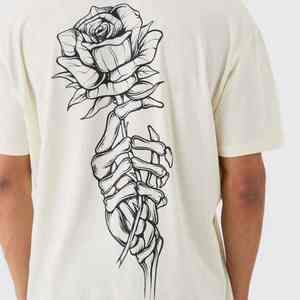 Camiseta Ligera de Algodón para Hombre, con Estampado Gráfico, Manga Corta, Estilo Urbano, Impresión DTG Personalizada - Product Image 4