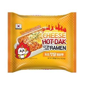 [YNK INTERNATIONAL KOREA] Hotdak Korean Carbo Ramen Creamy Spicy Stir Fried Instant Noodle Single Serving <b>Pack</b> - Product Image 2