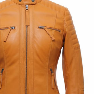 Chaquetas de Cuero para Hombre, Ropa de Abrigo para Clima Frío, Chaquetas de Cuero Genuino para Hombre - Product Image 3