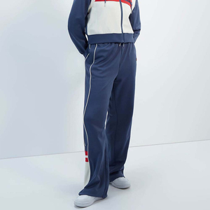 Women 2 Piece Tracksuit Set <b>Zip</b> <b>Up</b> Hoodie <b>Jacket</b> and Wide Leg Pants Contrast Stripe Casual Sport Outfit - Product Image 5