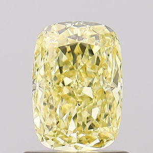 Diamante Cultivado en Laboratorio de 1ct, Corte Alargado Tipo Cojín, Color Amarillo Intenso, Claridad VS, Corte Excelente, Certificado IGI, Diamante Suelto para Joyería - Product Image 1