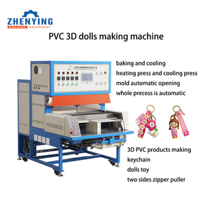 Equipo de Producción de Cubiertas de Sacapuntas de Goma Suave, Máquina de Fabricación de Papelería 3D de PVC Líquido con Apertura Automática del Molde - Product Image 2