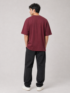 Camiseta Casual Premium de Algodón Tejido de 290 GSM, Gruesa, Transpirable, Antiarrugas, con Estampado Personalizado Delantero y Trasero - Product Image 4