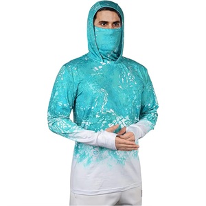 Oem Factory Latest Wholesale Waterproof Anti-UV UPF 50 Anti-Bacterial 100% Polyester Long Sleeve Woven Quick Dry Fishing - Product Image 1