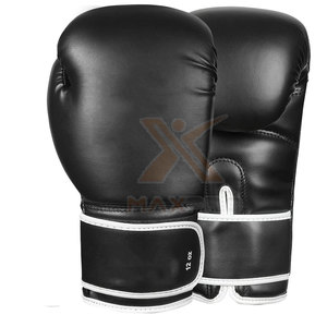 Gants de boxe en cuir de haute qualité, nouvelle arrivée, best-sellers, fabriqués au Pakistan, entraînement, évacuation de l'humidité, unisexe - Product Image 1
