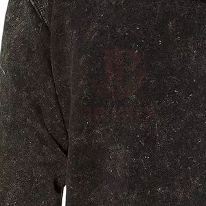 Chándal de invierno para hombre, elegante, con capucha, corte regular, lavado ácido, estampado, ligero, para uso en exteriores, 100% algodón, hecho en Pakistán - Product Image 6