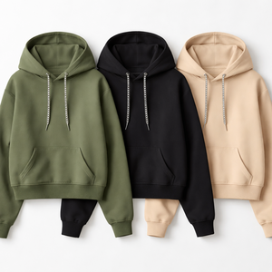Großhandel Maßgefertigter Verzierter Hoodie für Damen Einzelhandelskauf - Direkter Herstellervertrieb - Product Image 5