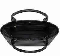 Sac fourre-tout de luxe en cuir véritable clouté pour femme, grande capacité, fermeture magnétique, sac à bandoulière, mode été-automne
