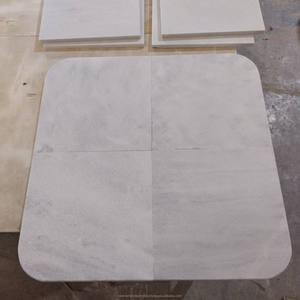 Listo para enviar Azulejos de piedra caliza azul Borde de perfil arenado de 20mm Adoquín de piscina al aire libre para villas y piscinas - Product Image 4